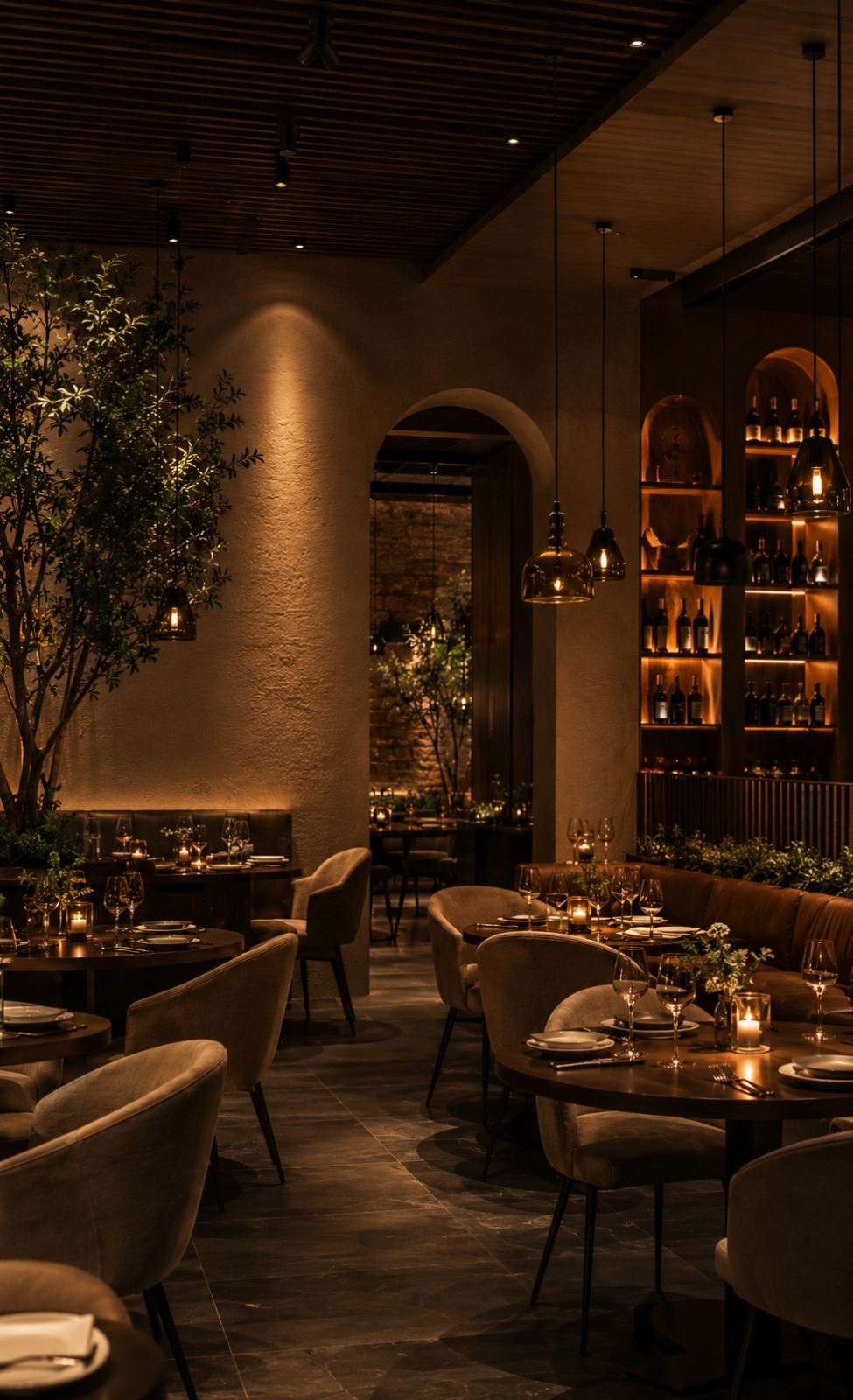 Luxury retail business interior
