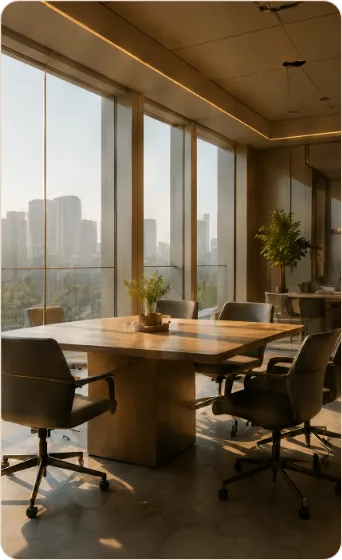 Luxury retail business interior